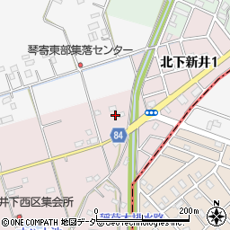 埼玉県加須市北下新井204周辺の地図
