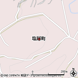 岐阜県高山市塩屋町周辺の地図