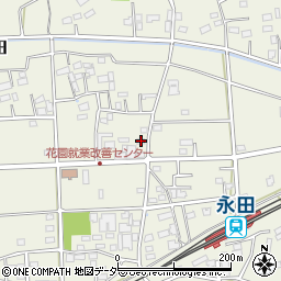 埼玉県深谷市永田1416周辺の地図