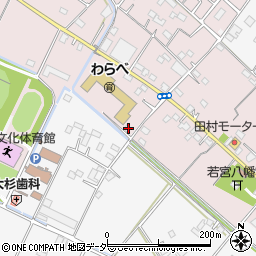 埼玉県加須市北下新井662周辺の地図