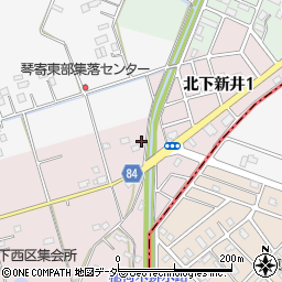 埼玉県加須市北下新井198周辺の地図