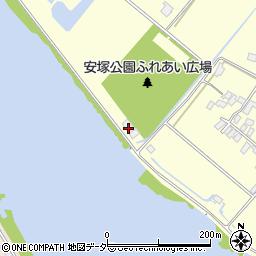 鉾田市役所　環境学習施設エコハウス周辺の地図