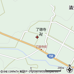 岐阜県高山市清見町牧ケ洞1377周辺の地図
