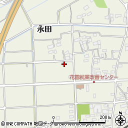 埼玉県深谷市永田1352周辺の地図