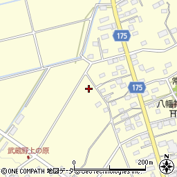 埼玉県深谷市武蔵野1263周辺の地図