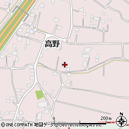 茨城県古河市高野1384周辺の地図