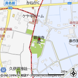 埼玉県加須市串作159周辺の地図