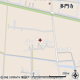 埼玉県加須市多門寺744周辺の地図