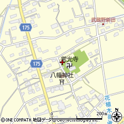 埼玉県深谷市武蔵野1858周辺の地図