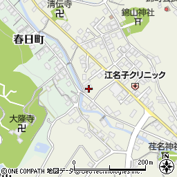 岐阜県高山市江名子町605周辺の地図