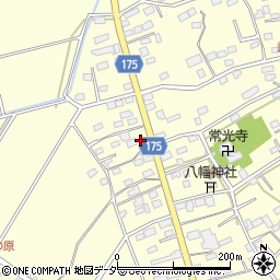 埼玉県深谷市武蔵野1639周辺の地図