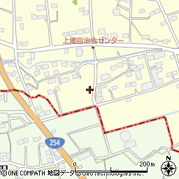 埼玉県深谷市武蔵野750周辺の地図
