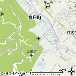 岐阜県高山市春日町周辺の地図