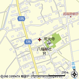埼玉県深谷市武蔵野1870周辺の地図