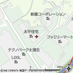 茨城県土浦市紫ケ丘6周辺の地図