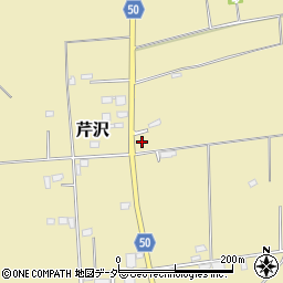 茨城県行方市芹沢1966周辺の地図