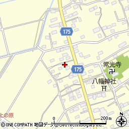 埼玉県深谷市武蔵野1640周辺の地図