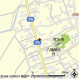 埼玉県深谷市武蔵野1872周辺の地図