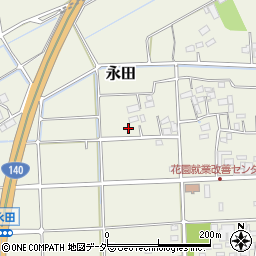 埼玉県深谷市永田1367周辺の地図