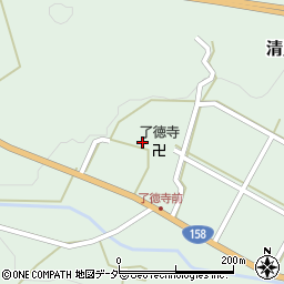 岐阜県高山市清見町牧ケ洞1398周辺の地図
