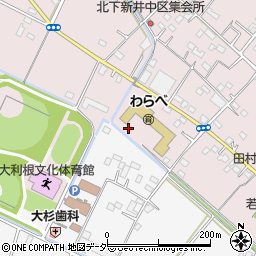 埼玉県加須市北下新井669周辺の地図