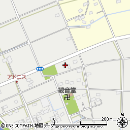 埼玉県深谷市小前田2827周辺の地図