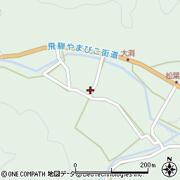 岐阜県高山市清見町牧ケ洞771周辺の地図