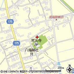 埼玉県深谷市武蔵野1854周辺の地図