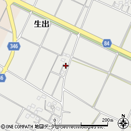埼玉県加須市生出558-2周辺の地図