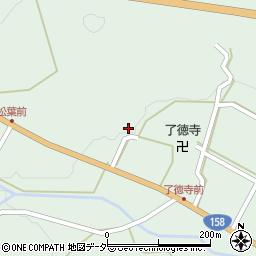 岐阜県高山市清見町牧ケ洞1361周辺の地図