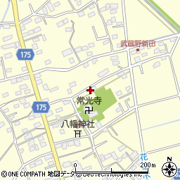 埼玉県深谷市武蔵野1855周辺の地図