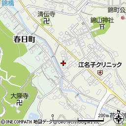 岐阜県高山市江名子町601周辺の地図