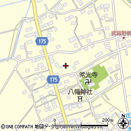 埼玉県深谷市武蔵野1873-1周辺の地図