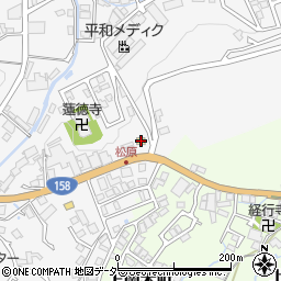 ファミリーマート高山松原店周辺の地図