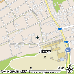 埼玉県深谷市田中933周辺の地図