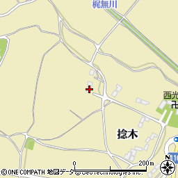 茨城県行方市捻木386-1周辺の地図