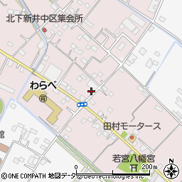 埼玉県加須市北下新井659周辺の地図