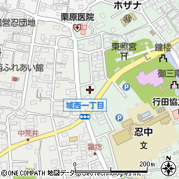 車検のコバック　忍城本丸店周辺の地図