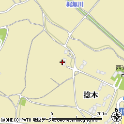 茨城県行方市捻木386周辺の地図