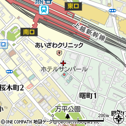 アサヒサンクリーン在宅介護センター熊谷周辺の地図