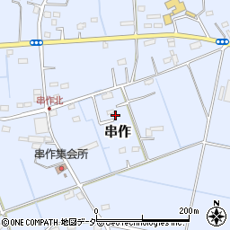 埼玉県加須市串作277周辺の地図