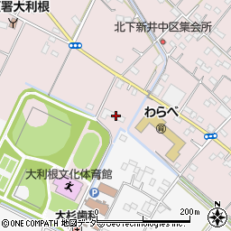 埼玉県加須市北下新井682周辺の地図