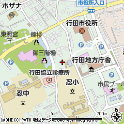 井上材木店周辺の地図