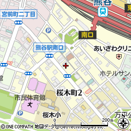 もみ込み焼肉食道楽　熊谷店周辺の地図