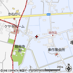 埼玉県加須市串作362周辺の地図