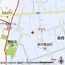 埼玉県加須市串作361周辺の地図