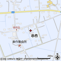 埼玉県加須市串作273周辺の地図