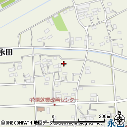 埼玉県深谷市永田1390周辺の地図