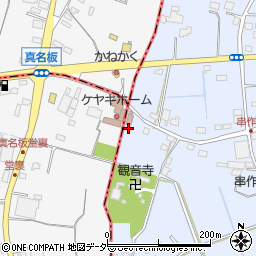 埼玉県加須市串作383周辺の地図