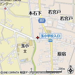 原宿公民館周辺の地図